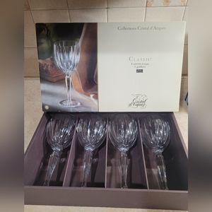 Vintagr 8.5" Cristal D'Arques CLASSIC Crystal Goblets